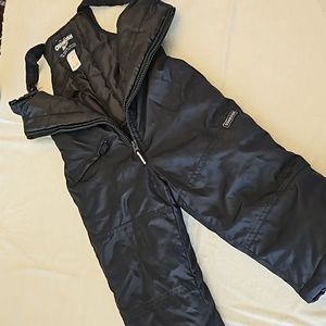 Osh kosh 2t snow pants black
